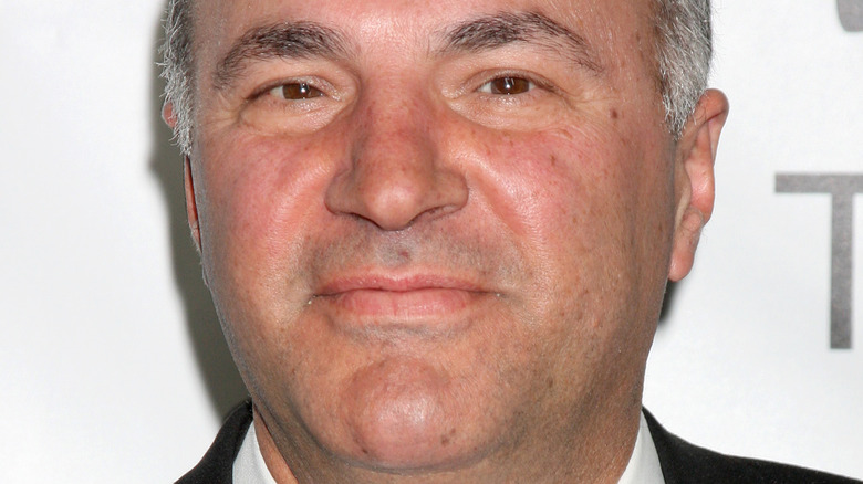 Kevin O'Leary looking coy