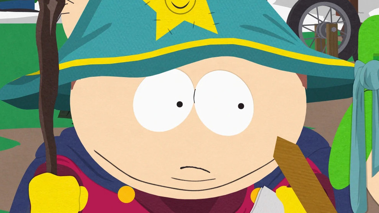 Cartman casts a spell