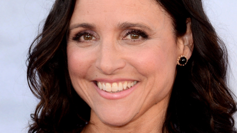 Julia Louis-Dreyfus smiling