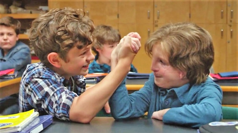 Auggie arm wrestling