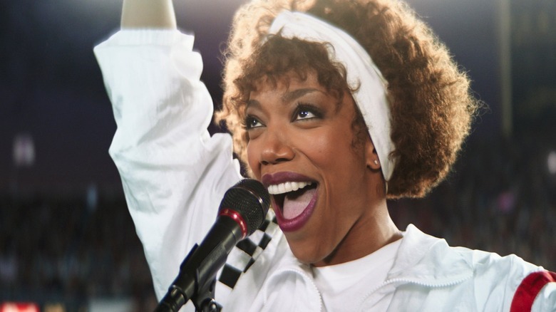 Whitney Houston singing