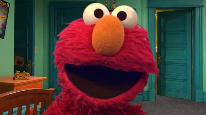 Elmo smiling