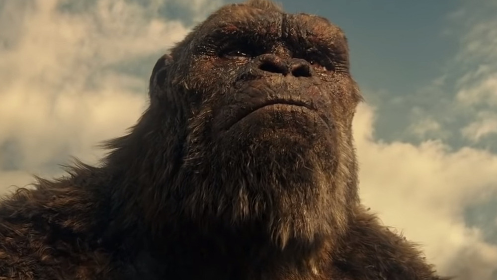 King Kong determined clenched jaw