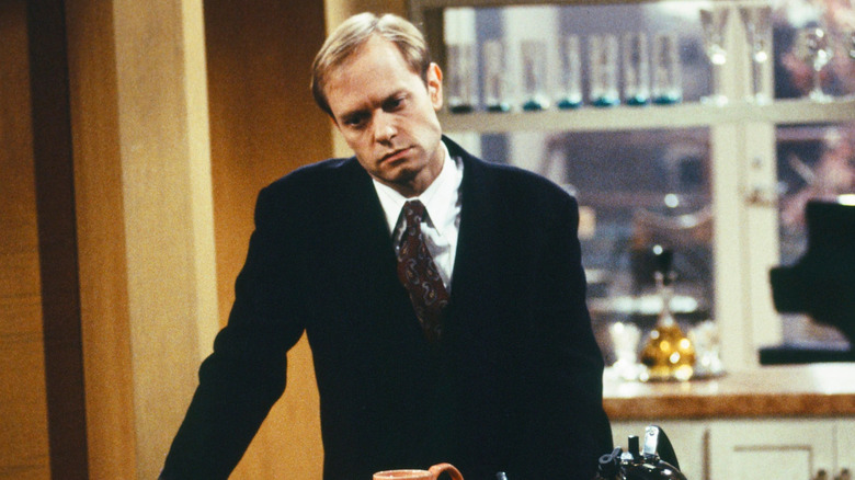 Niles Crane looking sad