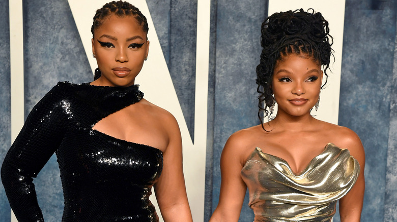 Chloe and Halle Bailey