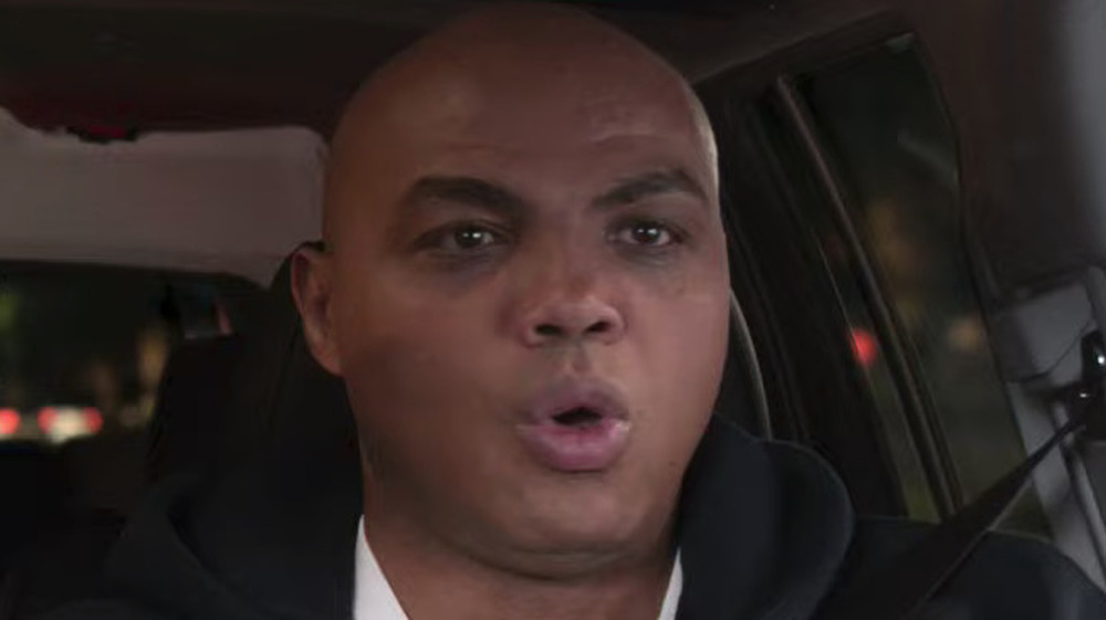 Charles Barkley driving