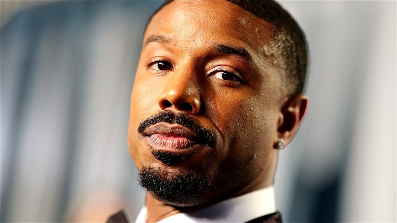 Michael B. Jordan posing