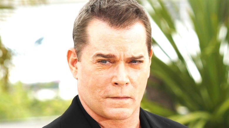 Ray Liotta looking serious