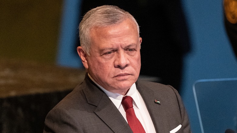 Abdullah II speaking at the United Nations