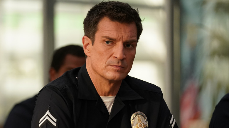John Nolan wearing police uniform