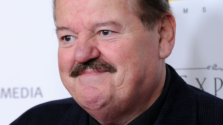 Robbie Coltrane Face Mustache