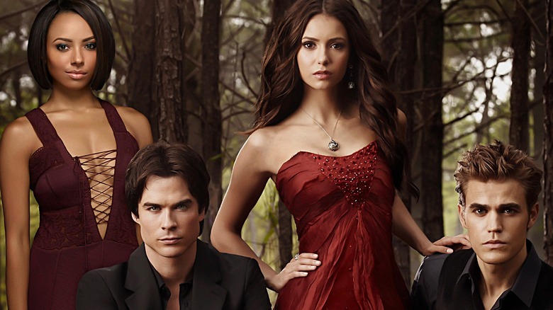 Vampire Diaries characters composite image