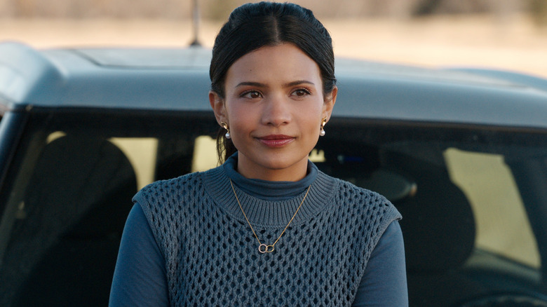 Jackie smiling in "My Life with the Walter Boys" (2023-present)