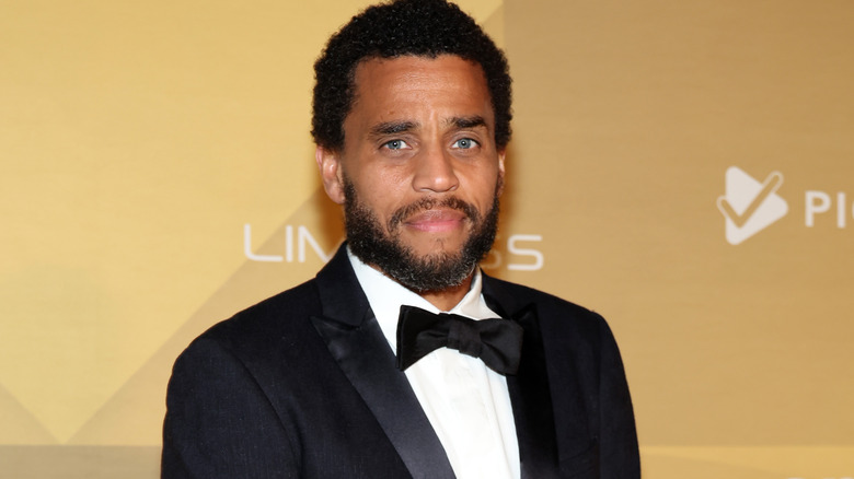 Michael Ealy posing