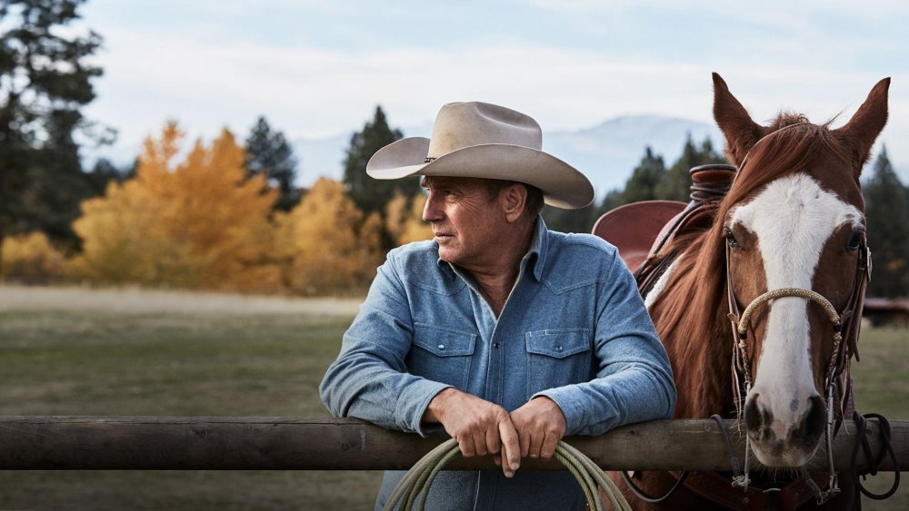 Kevin Costner as John Dutton on Yellowstone