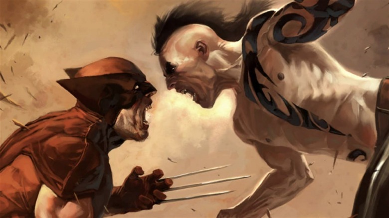 Daken fighting Wolverine