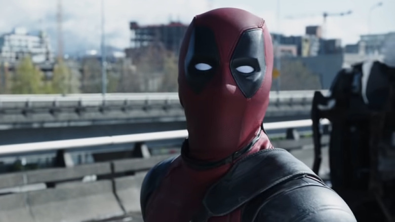 Deadpool looking back