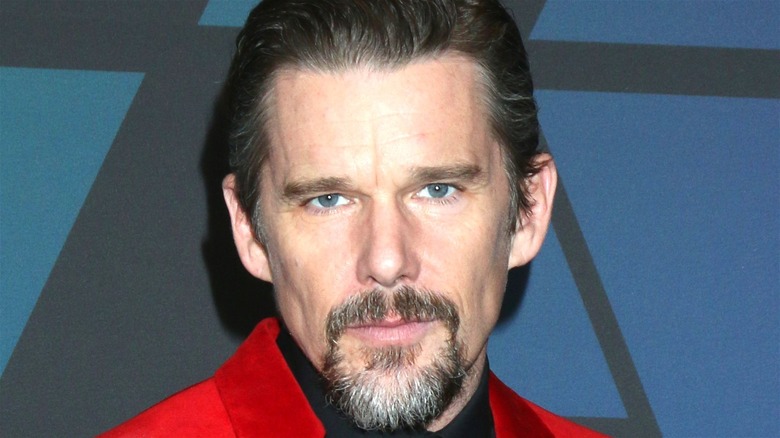 Ethan Hawke smoldering