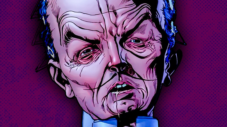Hector Hammond from DC Comics looking evil