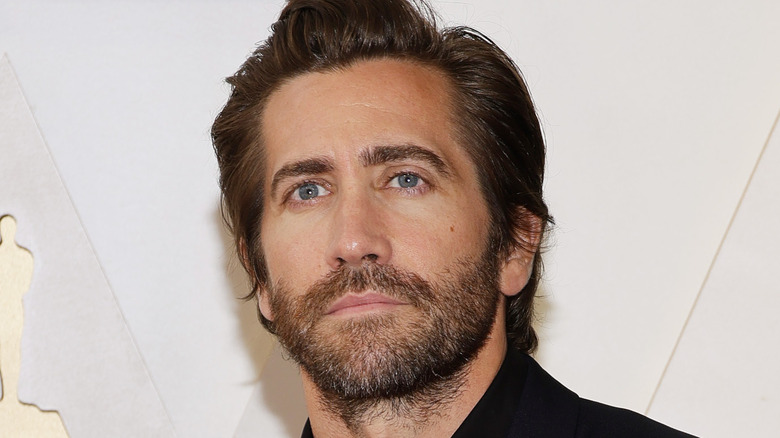 Jake Gyllenhaal at a press event