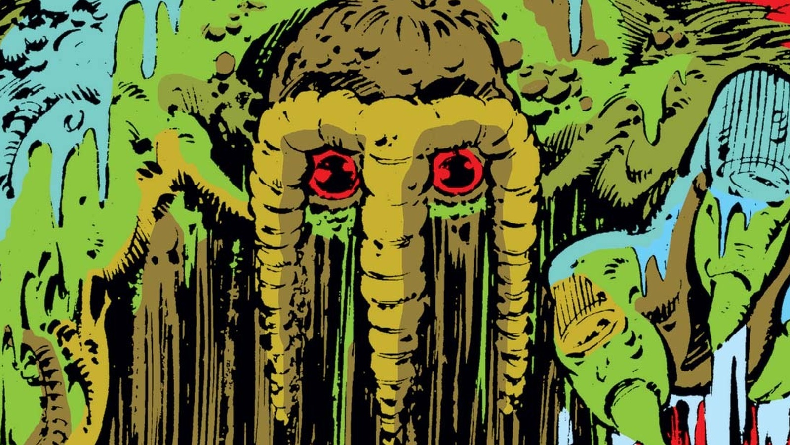 Werewolf by Night's Swamp Thing is actually Man-Thing, a different