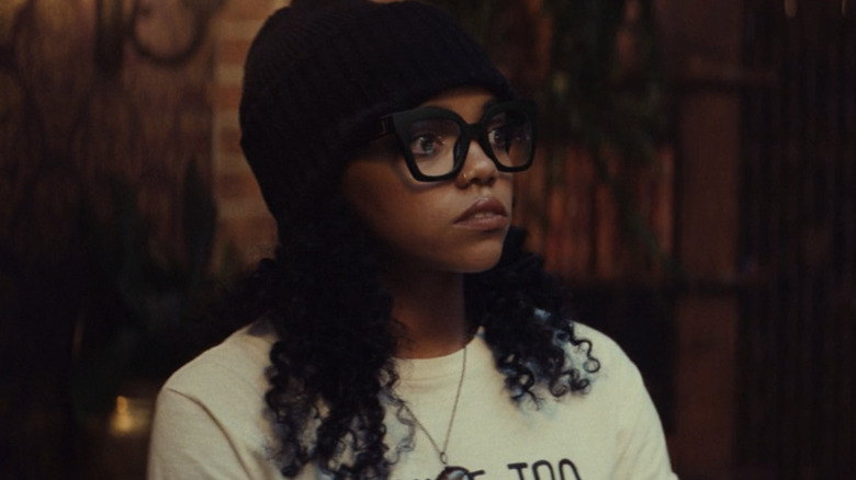 Zelma Stanton looking guilty in her secret room on Ironheart