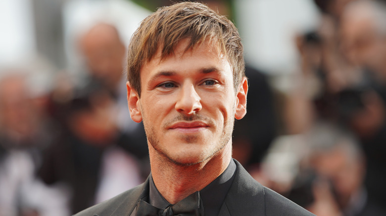 Gaspard Ulliel smiling