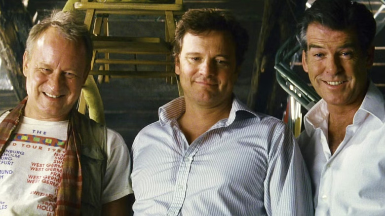 Bill, Harry, and Sam all smiling in 