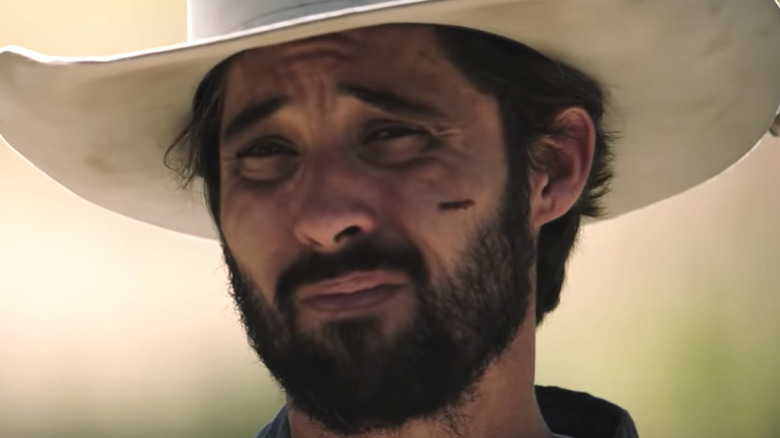 Ryan Bingham squinting his eyes