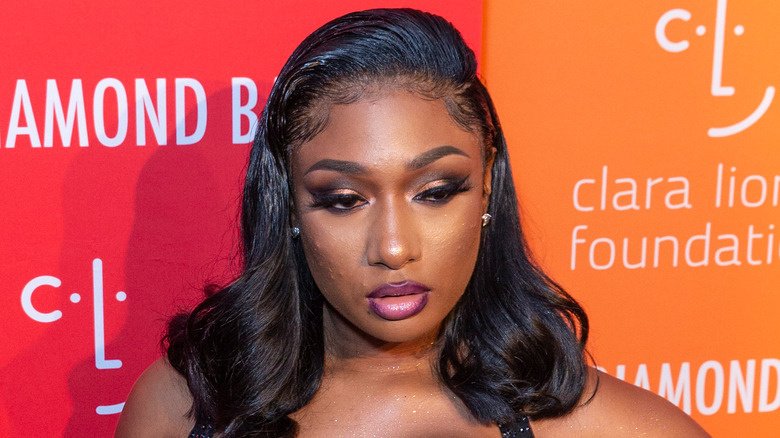 Megan Thee Stallion at an event 