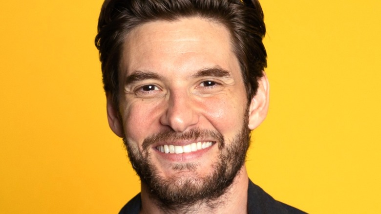 Ben Barnes grinning