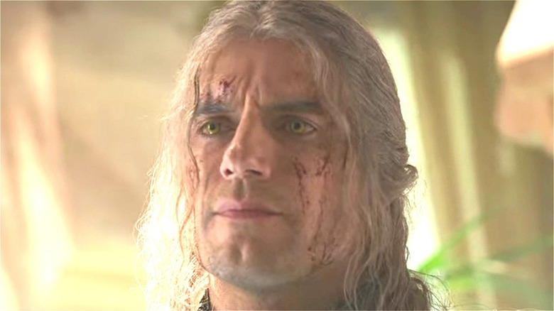 Henry Cavill as Geralt in The Witcher