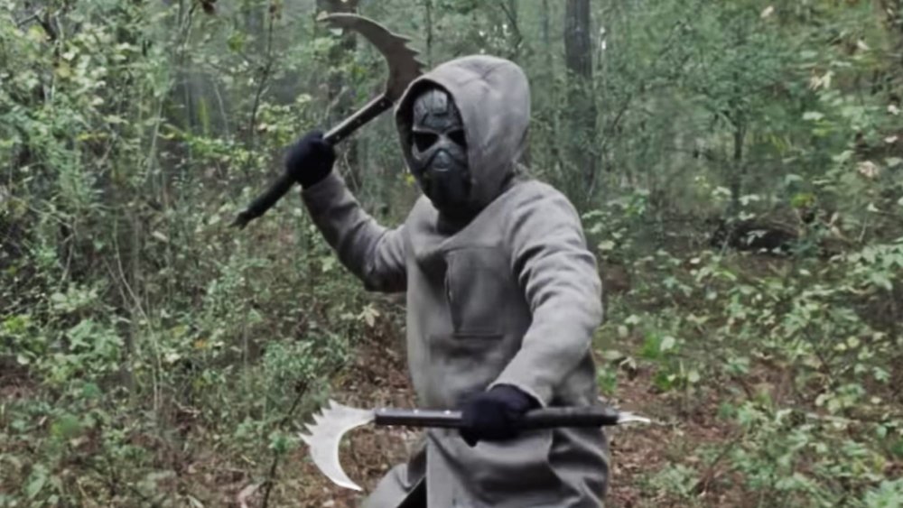 Iron Mask character on The Walking Dead season 10 finale