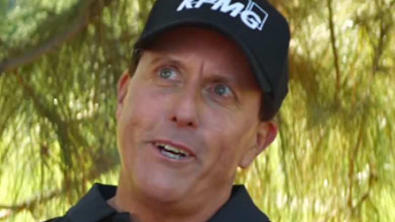 Phil Mickelson black polo shirt Amstel Light commercial