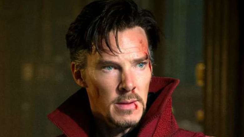 Doctor Strange wounded