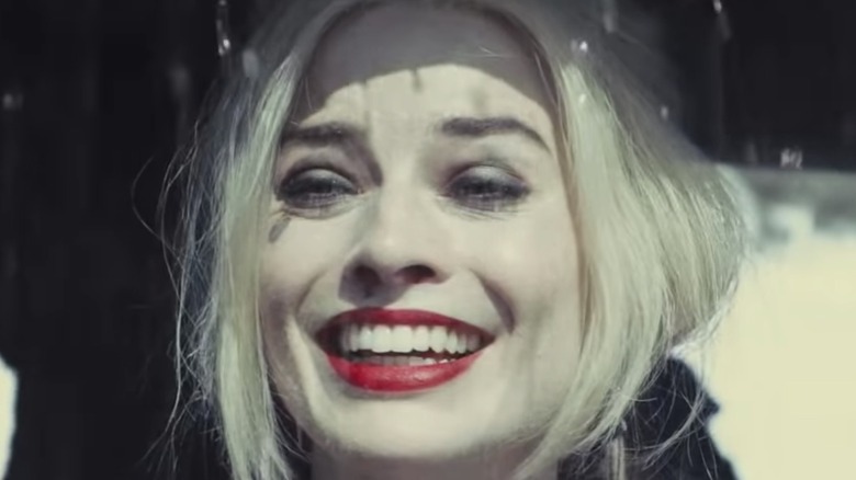 Margot Robbie Harley Quinn laughing