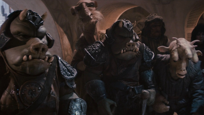 Yakface in Jabba's palace