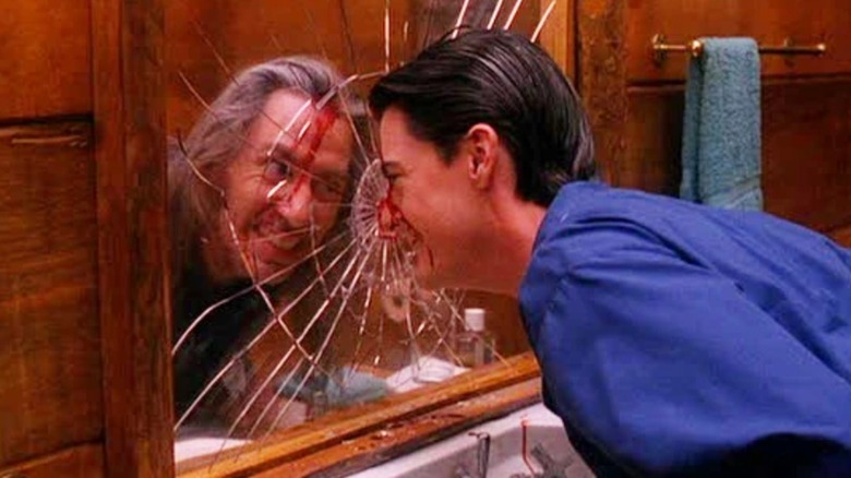 Agent Cooper possessed by Bob