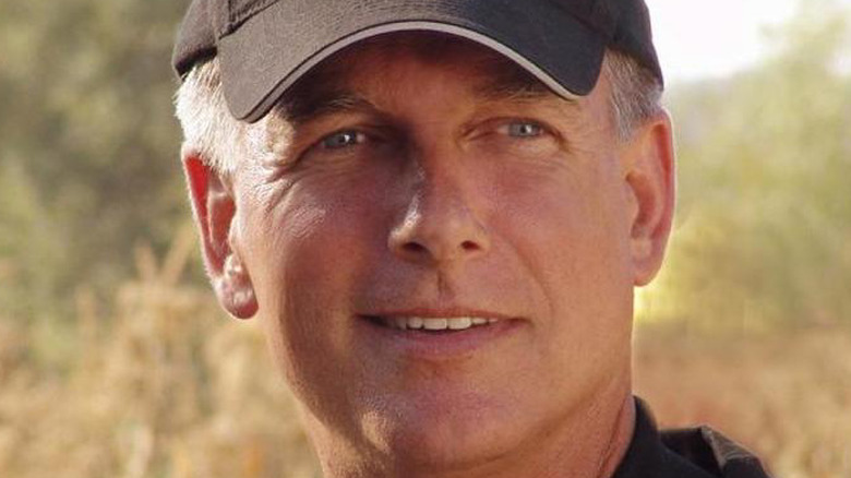 A close up of Leroy Jethro Gibbs from NCIS