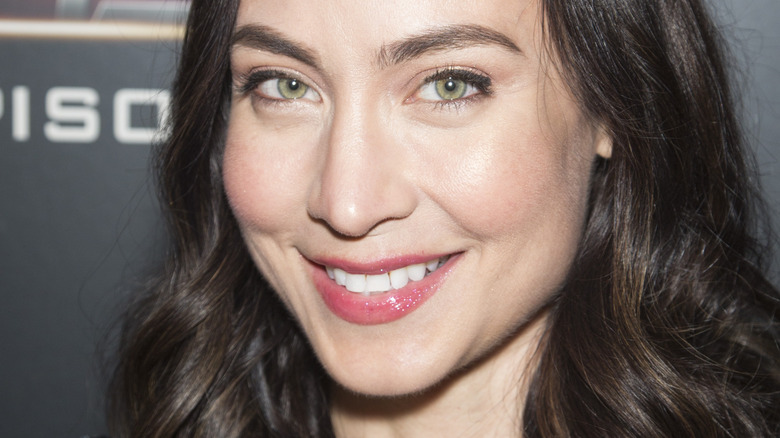 Courtney Ford smiling