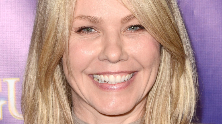 Andrea Roth looking excited