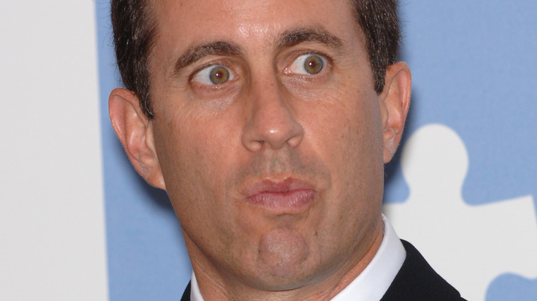 Jerry Seinfeld stares
