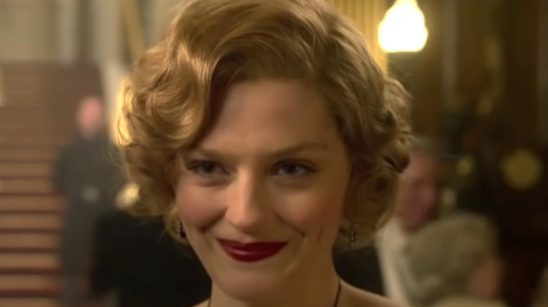 Diana Mitford smirks