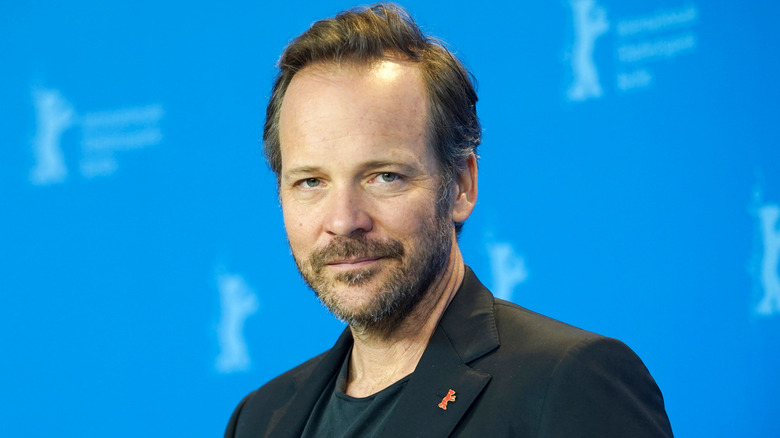 Peter Sarsgaard smiling