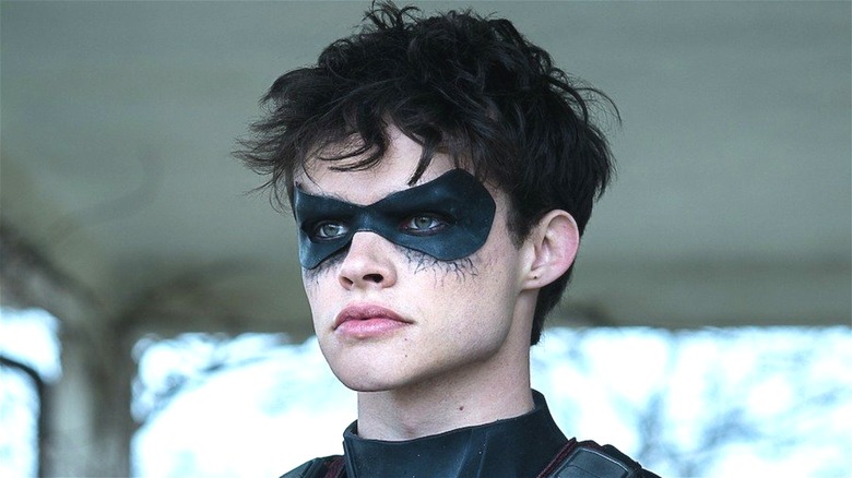 Jason Todd mask messy hair