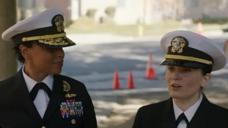 Martha Stock and Sara Giles on NCIS