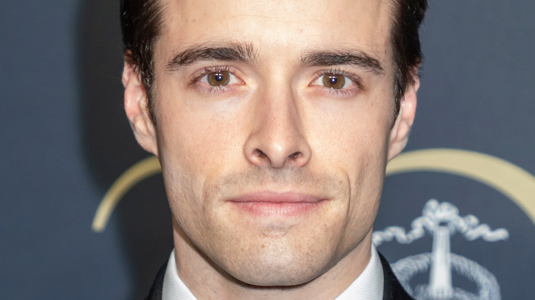 Corey Cott looking serious