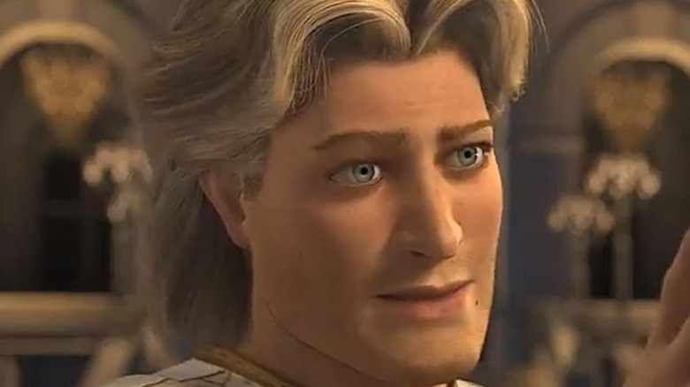 Prince Charming glaring in Shrek 2