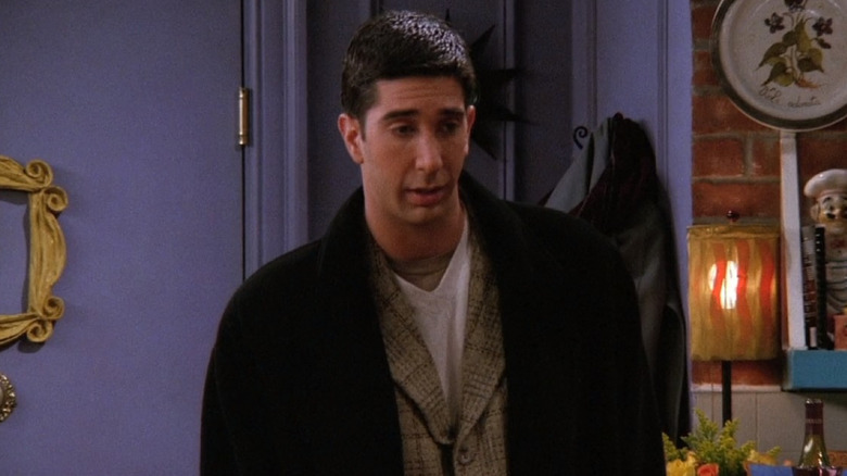 Ross standing in Monica's apartment