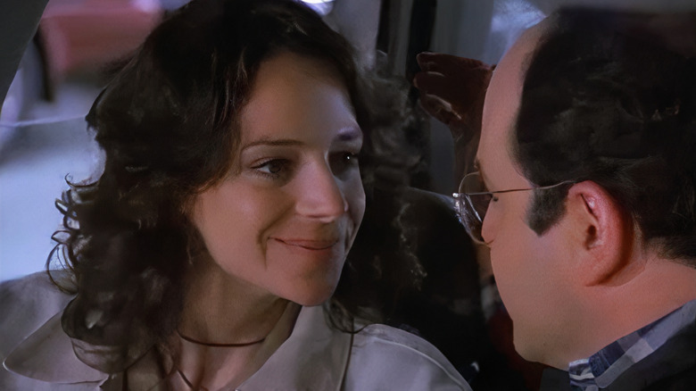 Siena talking to George